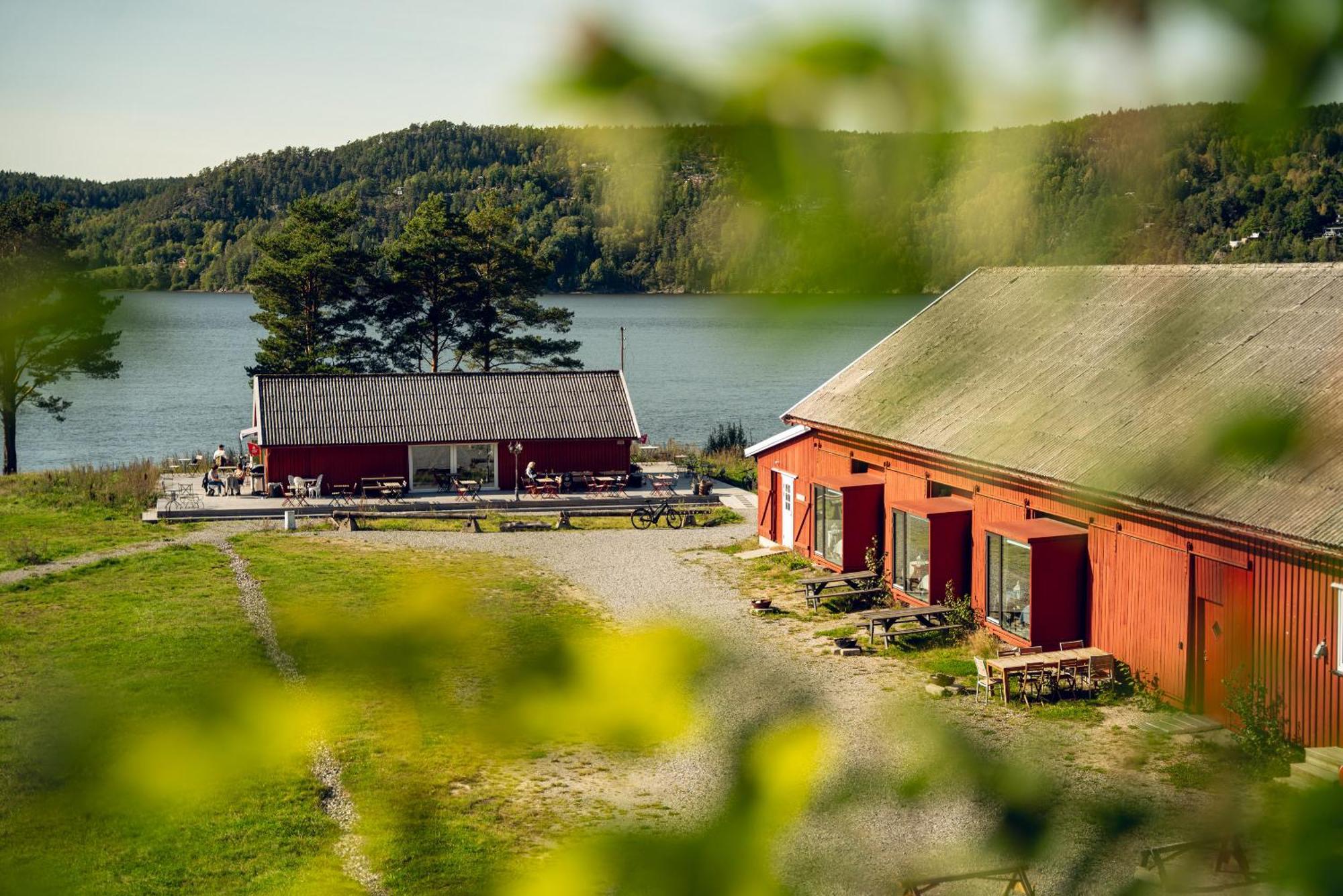 Hyttelaven Pa Furuholmen Sarpsborg Exterior foto